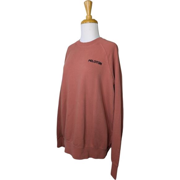 Spiritual Gangster x Peloton Sweatshirt XL Terracotta Crew Pullover Yoga Sweater - Picture 3 of 8